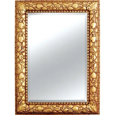 Friedman Brothers Traditional Beveled Accent Mirror In Gold