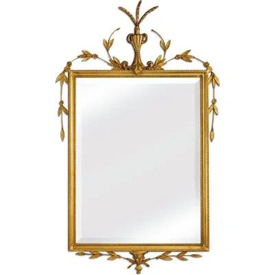 Friedman Brothers Traditional Beveled Accent Mirror In Gold