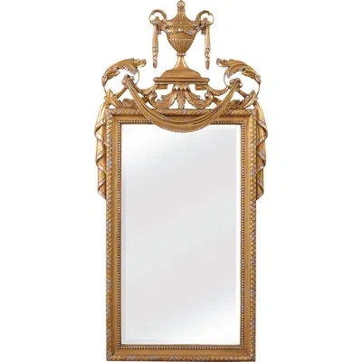 Friedman Brothers Traditional Beveled Accent Mirror In Gold