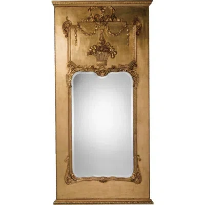 Friedman Brothers Traditional Beveled Accent Mirror In Gold