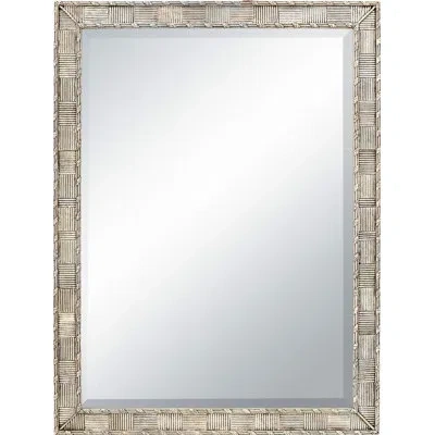 Friedman Brothers Traditional Beveled Accent Mirror In Silver