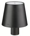 Frieling 5.11" Aluminum Luce Led Bottle Lamp In Black