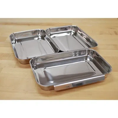 Frieling 8.5" W X 6" L Steel Bread Pan In Silver