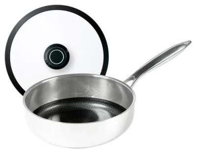 FRIELING FRIELING BLACK CUBE HYBRID QUICK RELEASE 3-QUART SAUTE PAN W/LID, 9.5-INCH