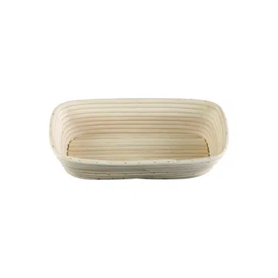 Frieling Brotform Rectangular Bread Proofing Basket, 12 X 5.5-inch In Brown