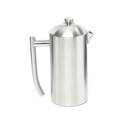Frieling Brushed Stainless Steel French Press In Silver