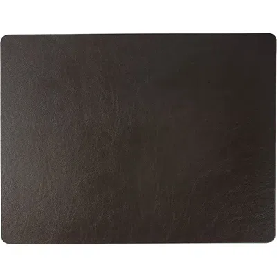 Frieling Davanti By  Mattola Placemats Set Of 6, Rectangular 16.5 X 12.5 Inch Indoor Outdoor Table P In Brown