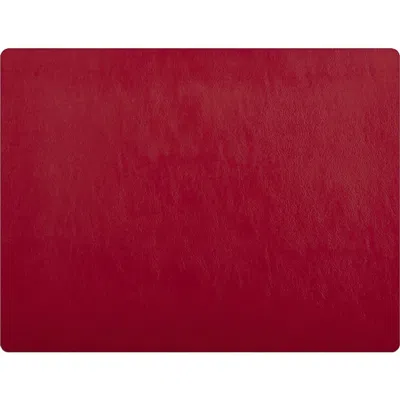 Frieling Davanti By  Mattola Placemats Set Of 6, Rectangular 16.5 X 12.5 Inch Indoor Outdoor Table P In Red