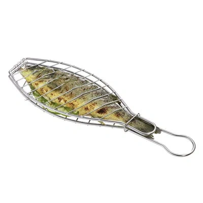 Frieling Fish Bbq Basket In Stainless Steel