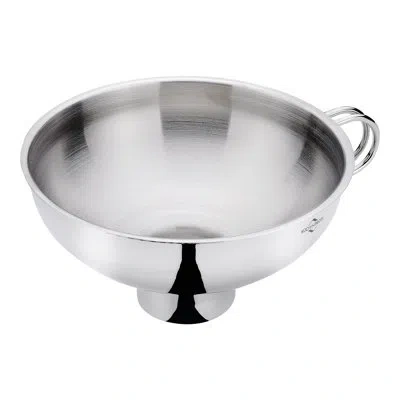 Frieling Küchenprofi Wide Mouth Canning Stainless Steel Funnel In Silver