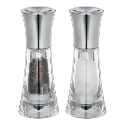 Frieling New York Acrylic Salt And Pepper Grinder Set In Clear