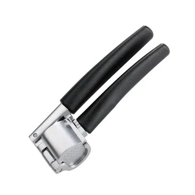 Frieling Profile Garlic Press, S/s, 2.4" X 1.7" X 8.5" In Black;silver
