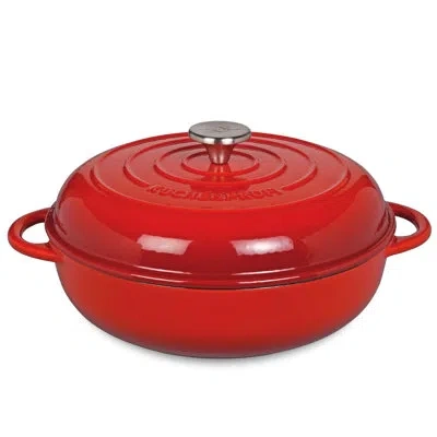 Frieling Provence Casserole, Classic Red, 11 Dia., 4.1 Qt.