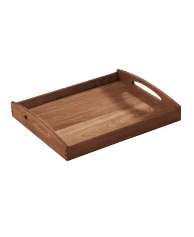 Frieling Rectangle Wood Serving Tray In Brown
