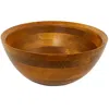 Frieling Rubberwood Conical Bowl, Large 5-inch X 14-inch Diameter In Brown
