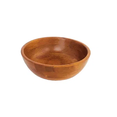 FRIELING RUBBERWOOD CONICAL BOWL, SMALL 2.5-INCH X 7-INCH DIAMETER