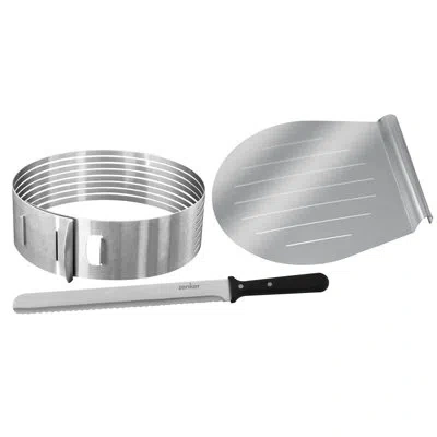 Frieling Zenker 3 Piece Layer Cake Slicing Kit Set