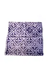 Friendly Hunting Patterned Scarf In Purple