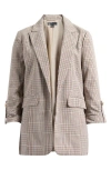Friends Like These Check Jacket In Gray