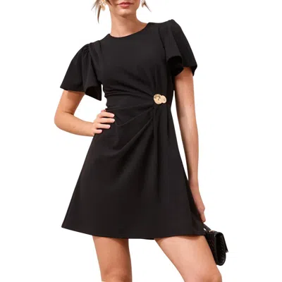Friends Like These Hardware Minidress In Black