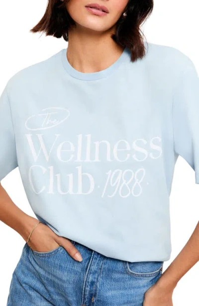 Friends Like These Wellness Club Graphic T-shirt In Blue