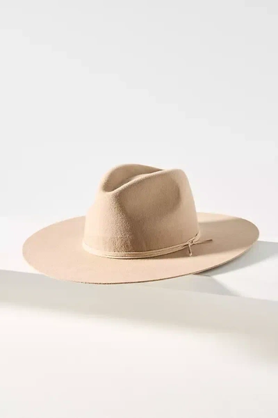 Friends Of Friends Hat Co Dylan Fedora In Beige