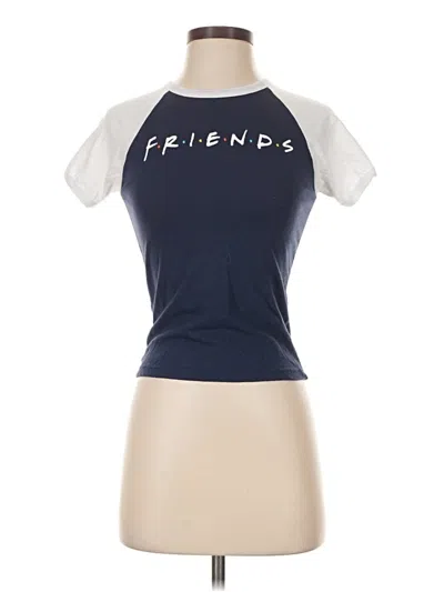 Pre-owned Friends Short Sleeve T-shirt In Blue