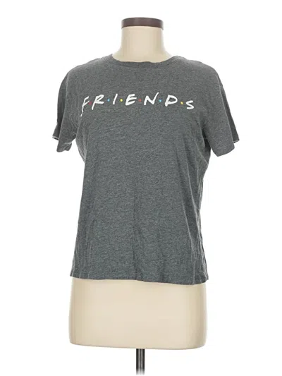 Pre-owned Friends Short Sleeve T-shirt In Gray