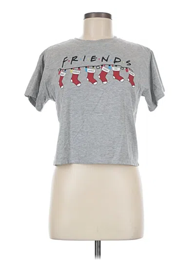 Pre-owned Friends Short Sleeve T-shirt In Gray