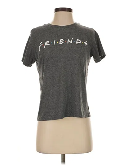 Pre-owned Friends Short Sleeve T-shirt In Gray