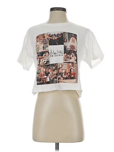 Pre-owned Friends Short Sleeve T-shirt In White