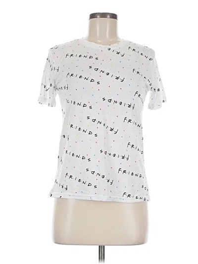 Pre-owned Friends Short Sleeve T-shirt In White