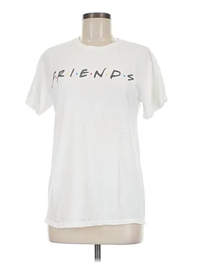 Pre-owned Friends Short Sleeve T-shirt In White