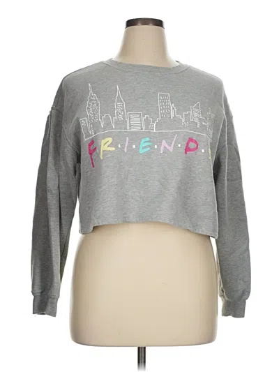 Pre-owned Friends Sweatshirt In Gray