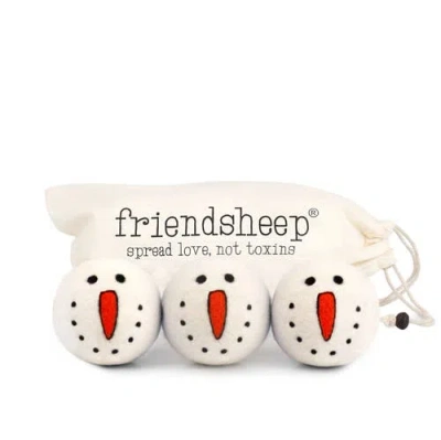 Friendsheep Wool Dryer Balls Xl Set Of 3 In Neutral