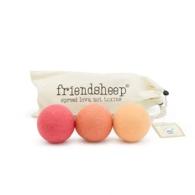 Friendsheep Wool Dryer Balls Xl Set Of 3 In Multi
