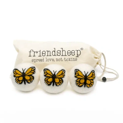 Friendsheep Wool Dryer Balls Xl Set Of 3 In Neutral