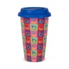 Fringe Ceramic Travel Mug With Silicone Lid - Exclusive