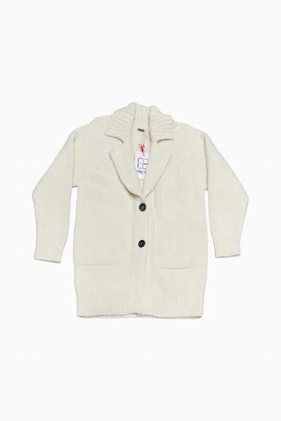 Fringe Mod Women's Sigrid Cardigan In Cream In White