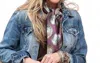 Fringe Scarves Big Concho Scarf In Cab