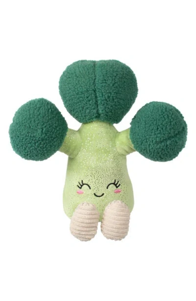 Fringe Studio Brocc Star Plush Dog Toy In Green Multi