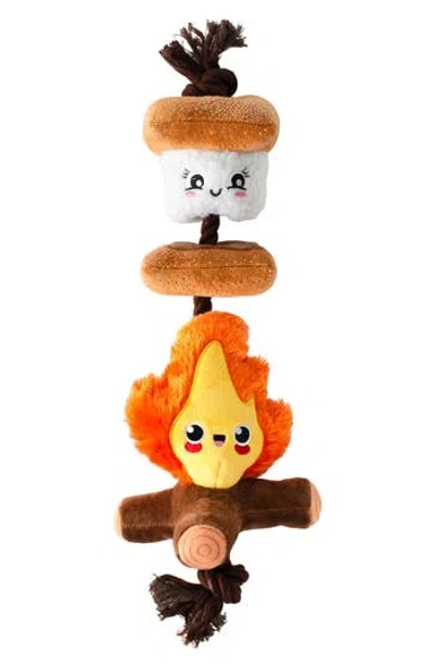 Fringe Studio Campers Have S'more Fun Dog Toy In Multi