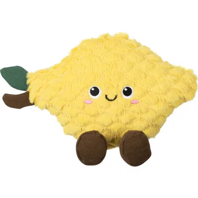Fringe Studio You're The Zest Squeaker Dog Toy In Yellow