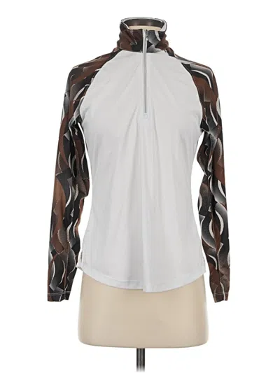 Pre-owned Fringe Track Jacket In Silver