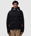 Frizmworks Mountain Cotton And Nylon-blend Twill Parka In Black