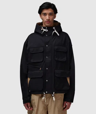 Frizmworks Mountain Cotton And Nylon-blend Twill Parka In Black