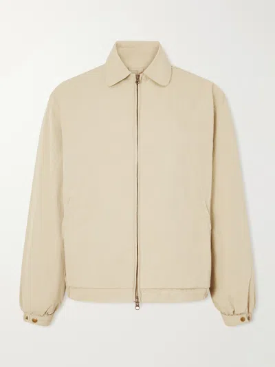 Frizmworks Cotton-blend Blouson Jacket In Neutral
