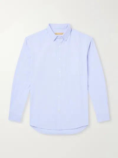 Frizmworks Cotton-blend Oxford Shirt In Blue