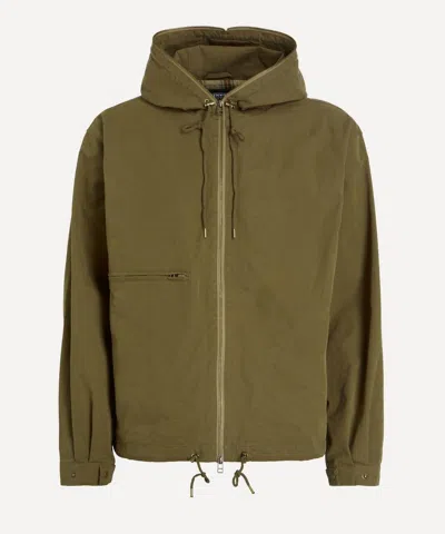 Frizmworks Mens Sailing Hooded Parka In Olive In Green