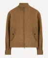 Frizmworks Mens Wool Harrington Jacket In Brown